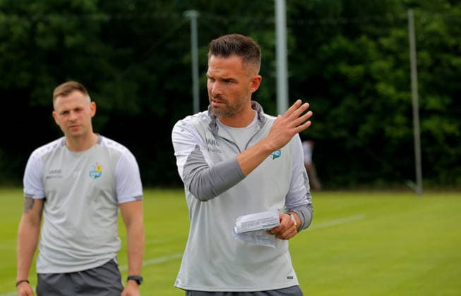 Football, RL Nordost, Chemnitzer FC, start of pre-season training