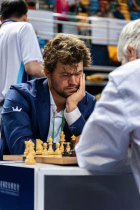 June 17, 2026, Hong Kong, Hong Kong, China: Chess Grandmaster MAGNUS CARLSEN (NOR) at the 2026 FIDE World Team Rapid and Blitz Chess Championship in Hong Kong. FIDE World Team Rapid And Blitz Team Chess Championship 2026 In Hong Kong.  - ZUMAm298 0859352394st Copyright: xJamesxModestox