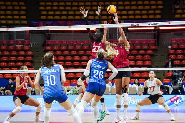 Volleyball, Women's, Nations League, Canada v Netherlands