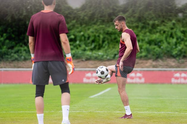 SOCCER - BL, RBS, training start SALZBURG,AUSTRIA,17.JUN.26 - SOCCER - ADMIRAL Bundesliga, Red Bull Salzburg, training start. Image shows Aleksa Terzic (RBS).  GEPAxpictures xJulioxArellano