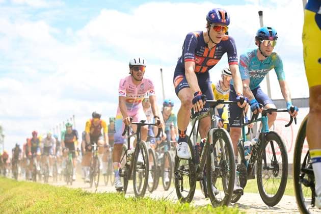 Baloise Belgium Tour 2026 Stage 1 SCHERPENHEUVEN-ZICHEM, BELGIUM - JUNE 17 : rider of team Picnic PostNL during stage 1 of the 95th edition of Baloise Tour of Belgium an UCI ProSeries 2.Pro cycling road race stage for Men Elite of 187.9 km with start in Scherpenheuven-Zichem and finish in Scherpenheuven-Zichem on June 17, 2026 in Scherpenheuven-Zichem, Belgium, 17 06 2026 ( Motordriver Stephan Boone - Scherpenheuven-Zichem Belgium  Copyright: xTomasxSiskx