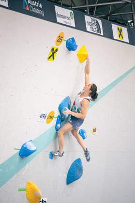 June 17, 2026 Climbing Bouldering World Climbing Series Innsbruck 2026 Womens Qualifying Round Francesca Matuella ITA Innsbruck Climbing Center Innsbruck, Austria,detected_source_language