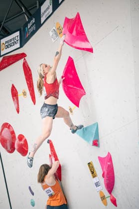 June 17, 2026 Climbing Bouldering World Climbing Series Innsbruck 2026 Womens Qualifying Round Babette Roy CAN Innsbruck Climbing Center Innsbruck, Austria,detected_source_language