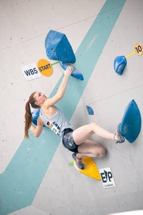 June 17, 2026 Climbing Bouldering World Climbing Series Innsbruck 2026 Womens Qualifying Round Paula Mayer Vorfelder GER Innsbruck Climbing Center Innsbruck Austria,detected_source_language