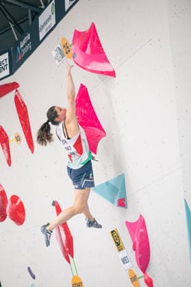 June 17, 2026 Climbing Bouldering World Climbing Series Innsbruck 2026 Womens Qualifying Round Francesca Matuella ITA Innsbruck Climbing Center Innsbruck Austria,detected_source_language