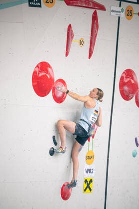 June 17, 2026 Climbing Bouldering World Climbing Series Innsbruck 2026 Womens Qualifying Round Anna Lechner GER Innsbruck Climbing Center Innsbruck, Austria,detected_source_language