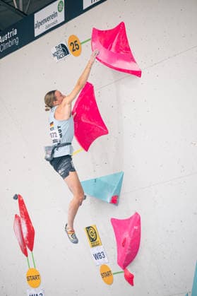 June 17, 2026 Climbing Bouldering World Climbing Series Innsbruck 2026 Womens Qualifying Round Anna Lechner GER Innsbruck Climbing Center Innsbruck, Austria,detected_source_language