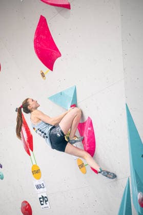 June 17, 2026 Climbing Bouldering World Climbing Series Innsbruck 2026 Womens Qualifying Round Paula Mayer Vorfelder GER Innsbruck Climbing Center Innsbruck Austria,detected_source_language