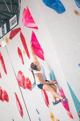 June 17, 2026 Climbing Bouldering World Climbing Series Innsbruck 2026 Womens Qualifying Round Anja Köhler BRA Innsbruck Climbing Center Innsbruck Austria,detected_source_language