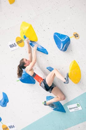 June 17, 2026 Climbing Bouldering World Climbing Series Innsbruck 2026 Womens Qualifying Round Ingrid Kindlihagen NOR Innsbruck Climbing Center Innsbruck Austria,detected_source_language