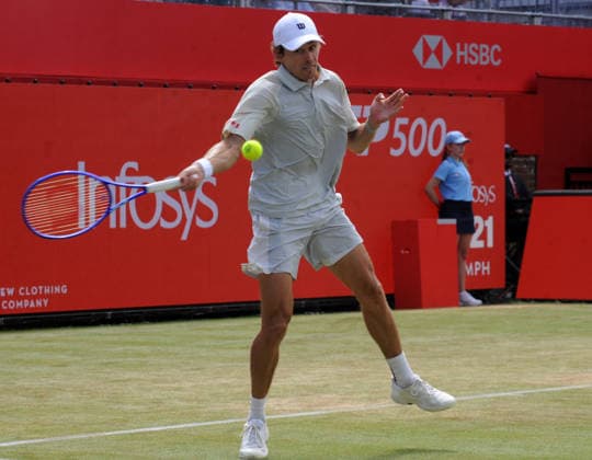 Tennis - HSBC Queen™s Club Championships - Men s ATP, Tennis Herren Tour 500 Tournament - Queen™s Club, London - Wednesday 17th June 2026 Men™s Singles, Second Round; Andy Murray Arena: Alex De Minaur (AUS) vs. Denis Shapovalov (CAN) Alex De Minaur (AUS) COLORSPORT ANDREW COWIE 