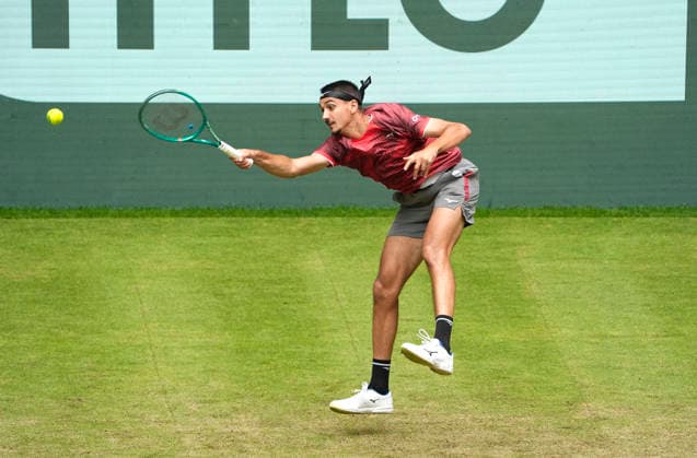 Photo by Lorenzo SONEGO (ITA) – Terra Wortmann Cup tennis tournament at the Gerry Weber Sportpark in Halle, Westphalia, on Wednesday, June 17, 2026,detected_source_language