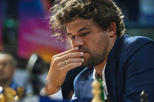 RECORD DATE NOT STATED HONG KONG-SPORTS Magnus Carlsen Magnus Carlsen, a Norwegian player during FIDE World Team Rapid and Blitz Chess Championships 2026, Hong Kong, June 17, 2026.NEXPHER Kobe Li Hong Kong