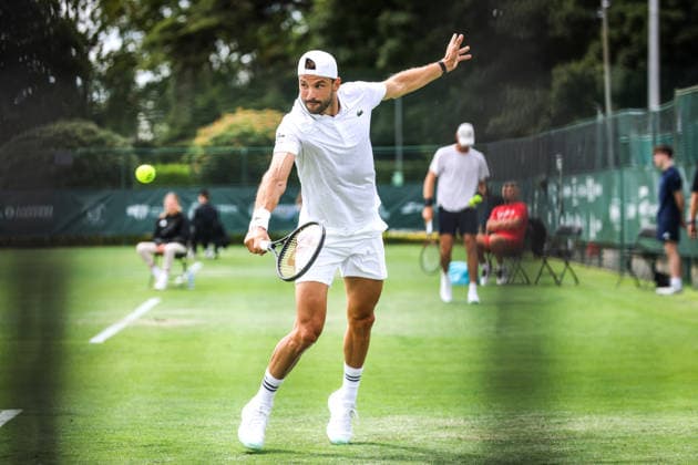 ATP, Tennis Herren Men s Tournament, Elm Park Golf & Sports Club, Dublin 17 6 2026 Round of 16 Conor Gannon vs Grigor Dimitrov Grigor Dimitrov of Bulgaria Grigor Dimitrov 17 6 2026  Copyright: x INPHO TomxMaherx RDR_5369