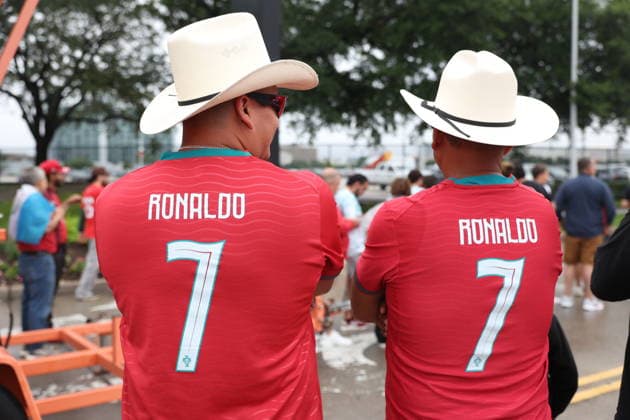 Football, 2026 FIFA World Cup, Portugal v DR Congo, fans in Houston