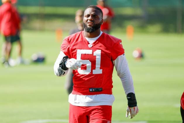 June 17, 2026, Tampa, Florida, USA: Tampa Bay Buccaneers linebacker David Walker (51) warms up during mandatory minicamp at the AdventHealth Training Center in Tampa on Wednesday, June 17, 2026. Tampa USA - ZUMAs70_ 0859377798st Copyright: xJeffereexWoox