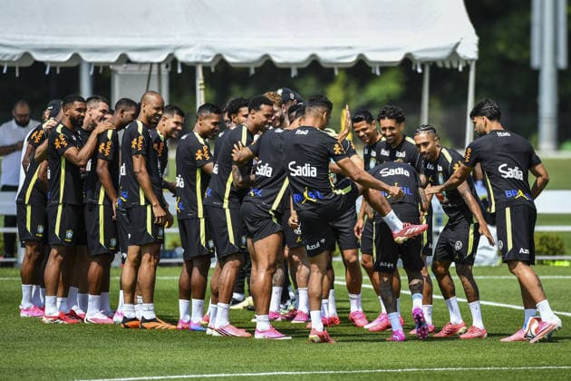 Brazilian Team welcome Neymar back to training at their New Jersey base the Columbia Park Training Facility in Morristown, NJ, United States. (Photo by Rebekah Wynkoop SPP)  Copyright: xRebekahxWynkoop SPPx Sportspressphoto_SPR168450
