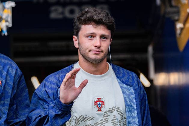 2026 FIFA World Cup, Group K, Match 1, Portugal vs. DR Congo, June 17, 2026, at NRG Stadium in Houston, Texas, João Neves,detected_source_language Copyright: xBahhoxKarax
