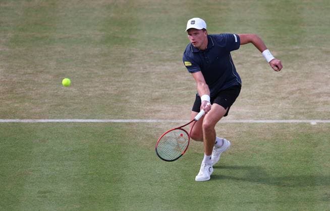 Jenson Brooksby of USA in action HSBC Queen s Club Championships, Day Twelve, Tennis, Queen s Club, West Kensington, London, UK - 17 Jun 2026London Queen s Club United Kingdom  Copyright: xEllaxLing Shutterstockx 16924338dg