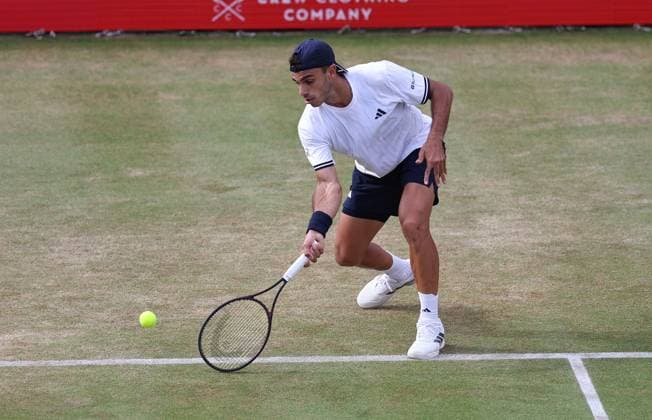 Francisco Cerundolo of Argentina in action HSBC Queen s Club Championships, Day Twelve, Tennis, Queen s Club, West Kensington, London, UK - 17 Jun 2026London Queen s Club United Kingdom  Copyright: xEllaxLing Shutterstockx 16924338cx
