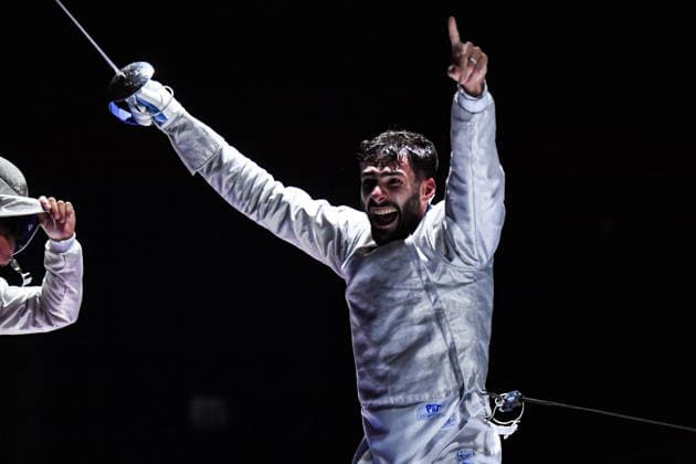 ESCRIME : Championnat d Europe Antony 2026 - 17 06 2026 Maxime Pianfetti (FRA) ParisFrance  Copyright: xBaptistexAutissierx