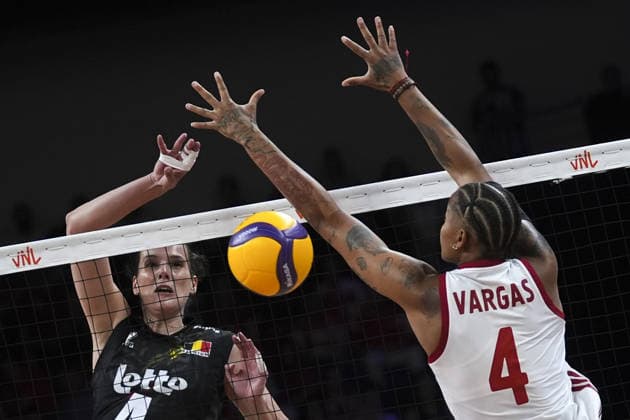 Volleyball, Women's, Nations League, Turkey v Belgium