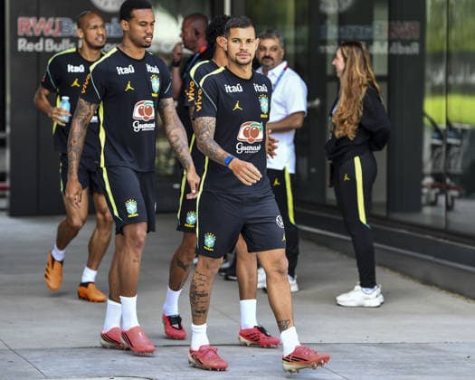 Bruno Guimaraes enter training at their New Jersey base the Columbia Park Training Facility in Morristown, NJ, United States. (Photo by Rebekah Wynkoop SPP)  Copyright: xRebekahxWynkoop SPPx Sportspressphoto_SPR168569