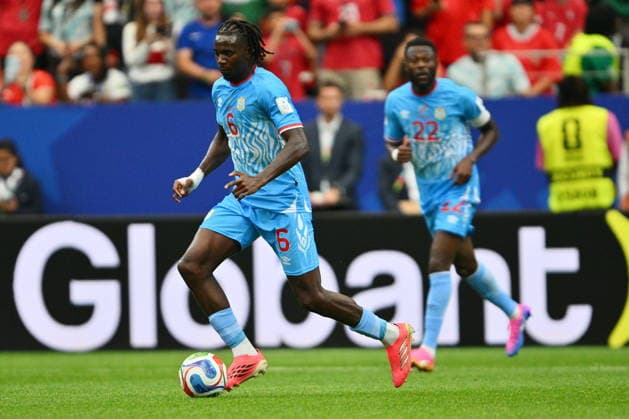 FIFA World Cup, WM, Weltmeisterschaft, Fussball 2026 - Group K - Portugal vs DR Congo Ngal ayel Mukau of DR Congo in action during the FIFA World Cup 2026 group stage match Portugal against Democratic Republic of Congo, in Houston, USA, 17 June 2026. HOUSTON United States  Copyright: xSAMxWASSONx