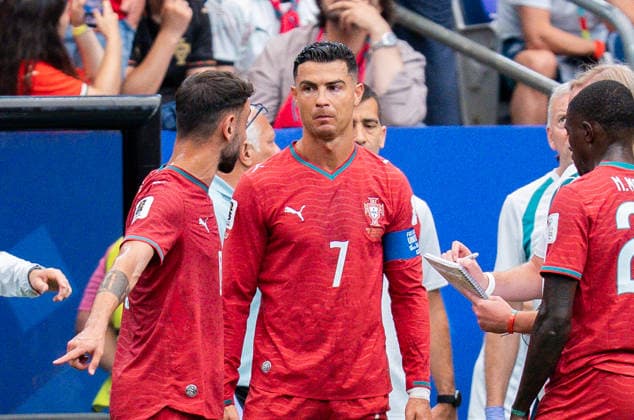 2026 FIFA World Cup, Group K, Match 1, Portugal vs. DR Congo, June 17, 2026, at NRG Stadium in Houston, Texas Cristiano Ronaldo Bruno Fernandes,detected_source_language Copyright: xBahhoxKarax