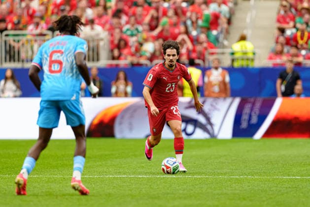 Vitinha seen during FIFA World Cup, WM, Weltmeisterschaft, Fussball 2026 game between national teams of Portugal and DR Congo (Alejandro Espino Ball Raw Images) Arlington Dallas Stadium USA Copyright: xAlejandroxEspinox alejandroespino_portugal_drcongo_2526_2-17