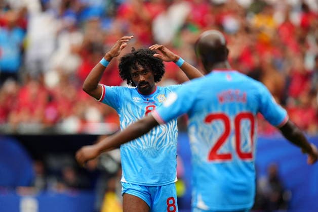Portugal v DR Congo - FIFA World Cup, WM, Weltmeisterschaft, Fussball 2026 - Group K HOUSTON, USA - JUNE 17: Samuel Moutoussamy of DR Congo in action during the 2026 FIFA World Cup First Stage Group K match between Portugal and DR Congo at NRG Stadium (Houston Stadium) in Houston, Texas, United States on June 17, 2026. Hakan Akgun Anadolu Texas United States. Editorial use only. Please get in touch for any other usage.  Copyright: x2026xAnadoluxHakanxAkgunx