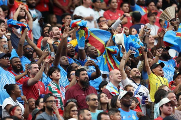 FIFA World Cup, WM, Weltmeisterschaft, Fussball 2026 - Group K - Portugal vs DR Congo DR Congo supporters during the FIFA World Cup 2026 group stage match between Portugal and DR Congo, in Houston, Texas, USA, 17 June 2026. Houston United States  Copyright: xMIGUELxA.xLOPESx