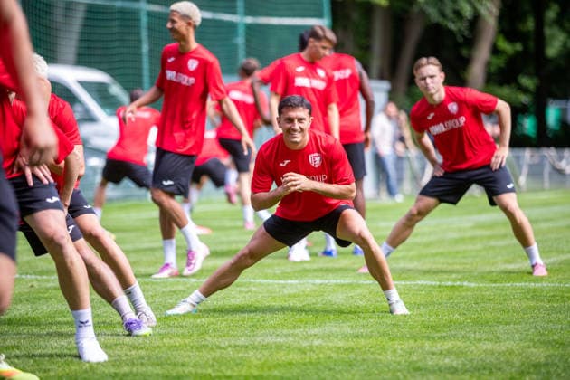 Bajram Syla is one of 13 new players at GFC GER, soccer, Regionalliga Nordost, start of training for the 2026–2027 season, Greifswalder FC,detected_source_language