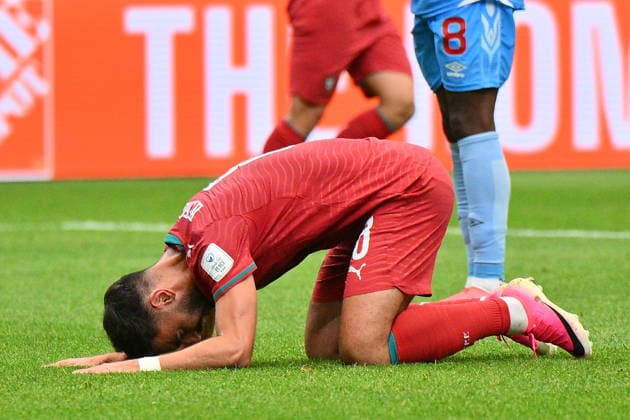 FIFA World Cup, WM, Weltmeisterschaft, Fussball 2026 - Group K - Portugal vs DR Congo Bruno Fernandes of Portugal reacts during the FIFA World Cup 2026 group stage match Portugal against Democratic Republic of Congo, in Houston, USA, 17 June 2026. HOUSTON United States  Copyright: xSAMxWASSONx
