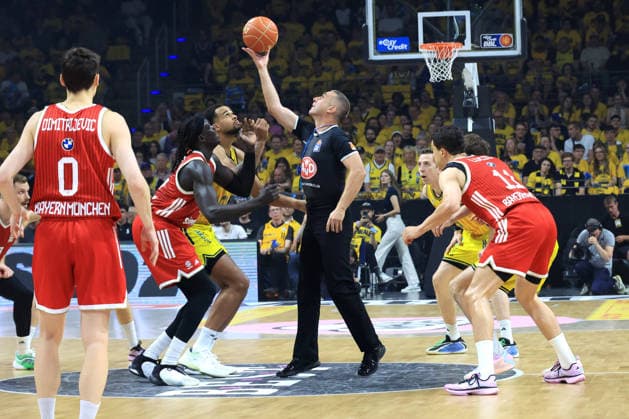 DEU, easyCredit BBL, ALBA vs. Bayern Munich, June 17, 2026, Uber Arena, Berlin, Germany, easyCredit BBL, ALBA vs. Bayern Munich; pictured nordphotoxGmbHx xEngler nph00076