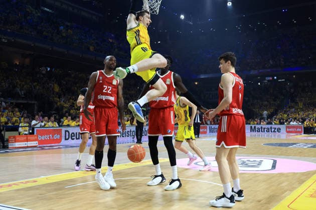 DEU, easyCredit BBL, ALBA vs. Bayern Munich, June 17, 2026, Uber Arena, Berlin, Germany, easyCredit BBL, ALBA vs. Bayern Munich, pictured nordphotoxGmbHx xEngler nph00076