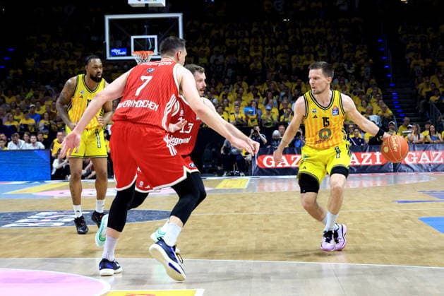 DEU, easyCredit BBL, ALBA vs. Bayern Munich, June 17, 2026, Uber Arena, Berlin, Germany, easyCredit BBL, ALBA vs. Bayern Munich; pictured nordphotoxGmbHx xEngler nph00076
