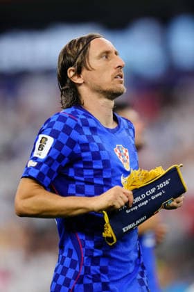 England v Croatia: Group L - FIFA World Cup, WM, Weltmeisterschaft, Fussball 2026 Luka Modric of Croatia looks on during the FIFA World Cup 2026 Group L match between England and Croatia at Dallas Stadium on June 17, 2026 in Arlington, Texas. Arlington TX United States  Copyright: xJosexBretonx originalFilename:bretonhernandez-englandv260617_npHlo.jpg