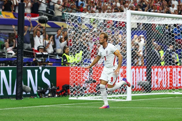 FIFA World Cup, WM, Weltmeisterschaft, Fussball 2026: England v Croatia DALLAS, USA - 17th June 2026: Harry Kane of England celebrates scoring his side s first goal during the FIFA World Cup 2026 Group L match between England and Croatia at Dallas Stadium Dallas Dallas Stadium United States of America Copyright: xCraigxMercerx xPeakxActionxPhotosx