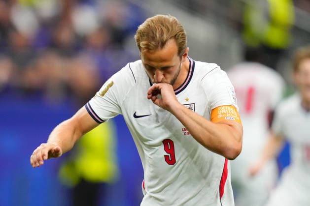 England v Croatia: Group L - FIFA World Cup, WM, Weltmeisterschaft, Fussball 2026 Harry Kane of England celebrates a goal during the FIFA World Cup 2026 Group L match between England and Croatia at Dallas Stadium on June 17, 2026 in Arlington, Texas. Arlington TX United States  Copyright: xJosexBretonx originalFilename:bretonhernandez-englandv260617_np1vj.jpg