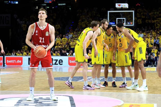 GER, easyCredit BBL, ALBA vs. Bayern Munich, June 17, 2026, Uber Arena, Berlin, GER, easyCredit BBL, ALBA vs. Bayern Munich, pictured nordphotoxGmbHx xEngler nph00076