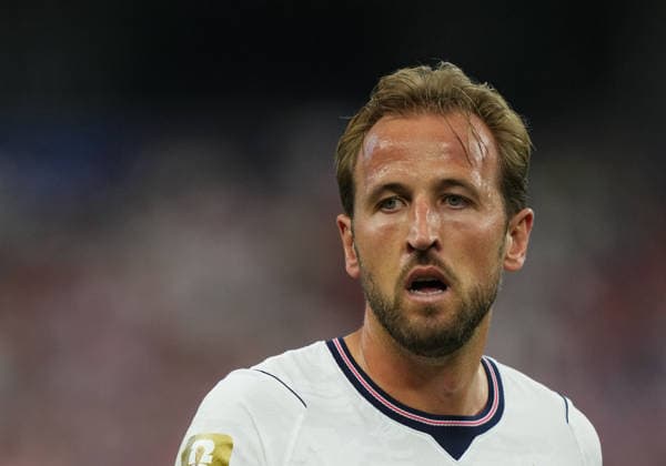 Harry Kane of England looks on during the match between England and Croatia in Group L of the 2026 FIFA World Cup at Dallas Stadium in Arlington, United States, on June 17, 2026. Photo by DeFodi Images (Thor Wegner),detected_source_language