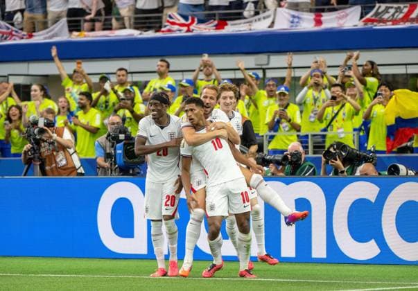 Soccer, Mens, 2026 FIFA World Cup in Mexico, Canada, and the U.S., Match in Dallas, Group L, Matchday 1, England vs. Croatia, from left Copyright: xMatthiasxKochx