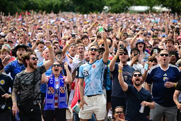 Football, 2026 FIFA World Cup, England v Croatia, Fan Festival in Boston