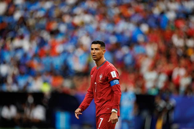 Cristiano Ronaldo seen during FIFA World Cup, WM, Weltmeisterschaft, Fussball 2026 game between national teams of Portugal and DR Congo (Grzegorz Wajda Ball Raw Images) Arlington Dallas Stadium USA Copyright: xGrzegorzxWajdax grzegorzwajda_portugal_congo_2526_7-72