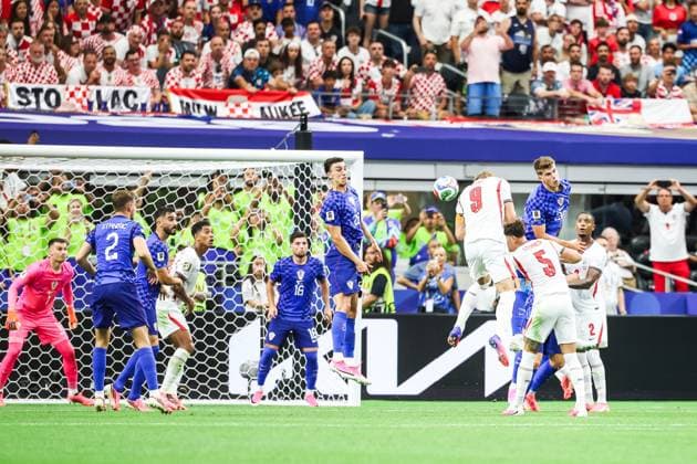 RECORD DATE NOT STATED FIFA World Cup, WM, Weltmeisterschaft, Fussball 2026 - Group L - England v Croatia Harry Kane player of England during the match between England and Croatia in the first round of Group L of the 2026 FIFA World Cup group stage at Dallas Stadium, in Texas, United States, on Wednesday, June 17, 2026.(Foto: William Volcov Brazil Photo Press IMAGO) Sports Arlington TX United States of America Copyright: xWILLIAMxVOLCOVx