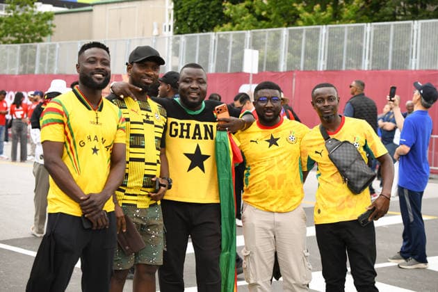 Ghana national team, Nationalteam vs Panama National Team. FIFA World Cup, WM, Weltmeisterschaft, Fussball 2026 Group L match. Toronto Ontario Canada Copyright: xx
