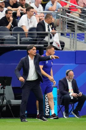 England v Croatia - FIFA World Cup, WM, Weltmeisterschaft, Fussball 2026 - Group L ARLINGTON, UNITED STATES - JUNE 17: Zlatko Dalic, head coach of Croatia, gestures during the 2026 FIFA World Cup First Stage Group L match between England and Croatia at Dallas Stadium in Arlington, Texas, United States on June 17, 2026. Jose Hernandez Anadolu Texas United States. Editorial use only. Please get in touch for any other usage.  Copyright: x2026xAnadoluxJosexHernandezx