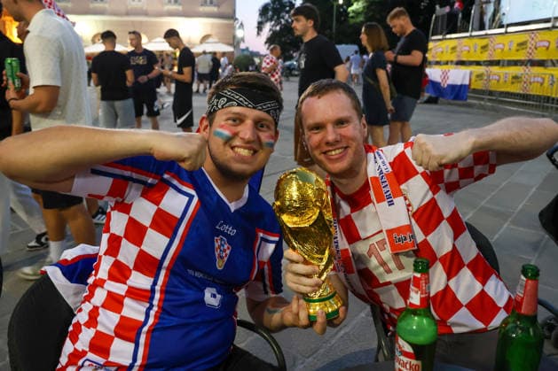 260617_PXL_fans world cup 2026 Fan atmosphere while watching the match between Croatia and England at Pula Forum in Pula, Croatia, on June 17, 2026.  SreckoxNiketicx PIXSELL