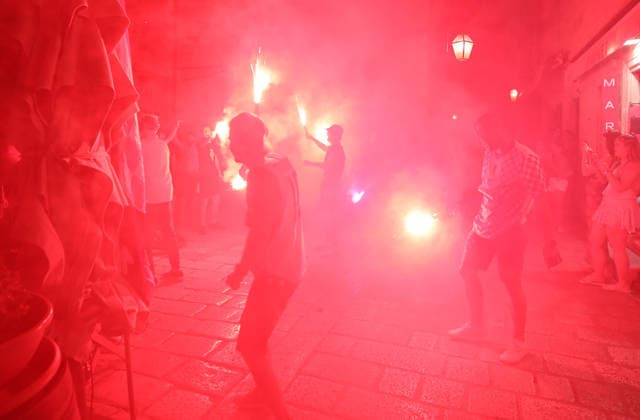 260617_PXL_fans world cup 2026 Fan atmosphere while watching the match between Croatia and England at Stradun street, in Dubrovnik, Croatia, on June 17, 2026. Grgo Jelavic PIXSELL  GrgoxJelavic PIXSELL